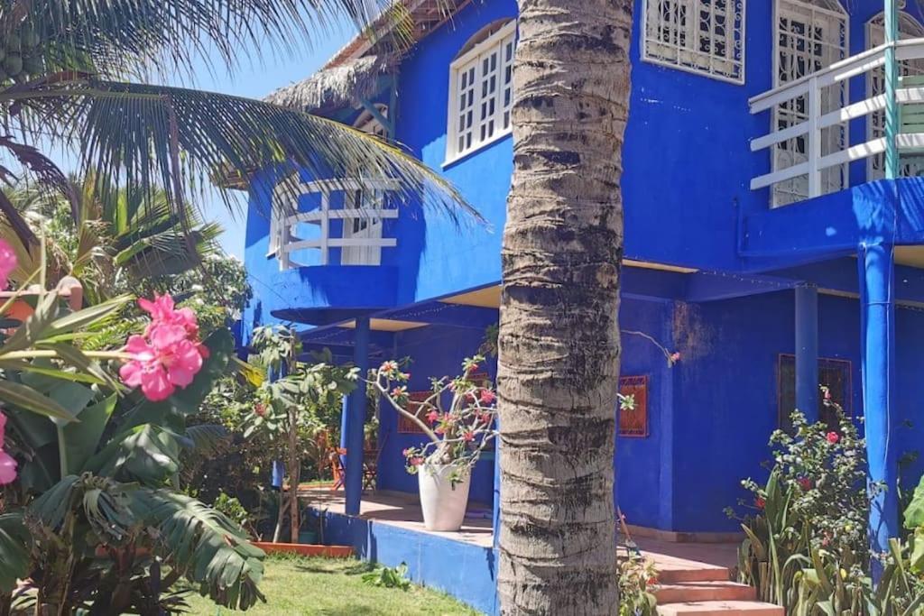 卡诺格布拉达Charming Blue House With Kitchen Parking And Garden别墅 外观 照片
