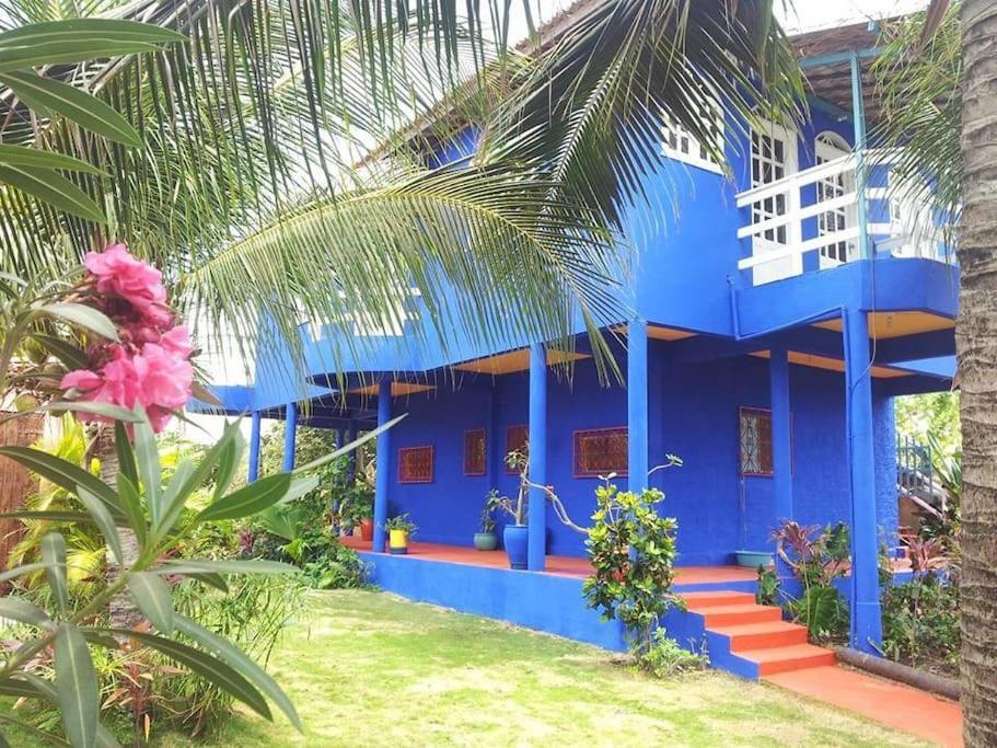 卡诺格布拉达Charming Blue House With Kitchen Parking And Garden别墅 外观 照片
