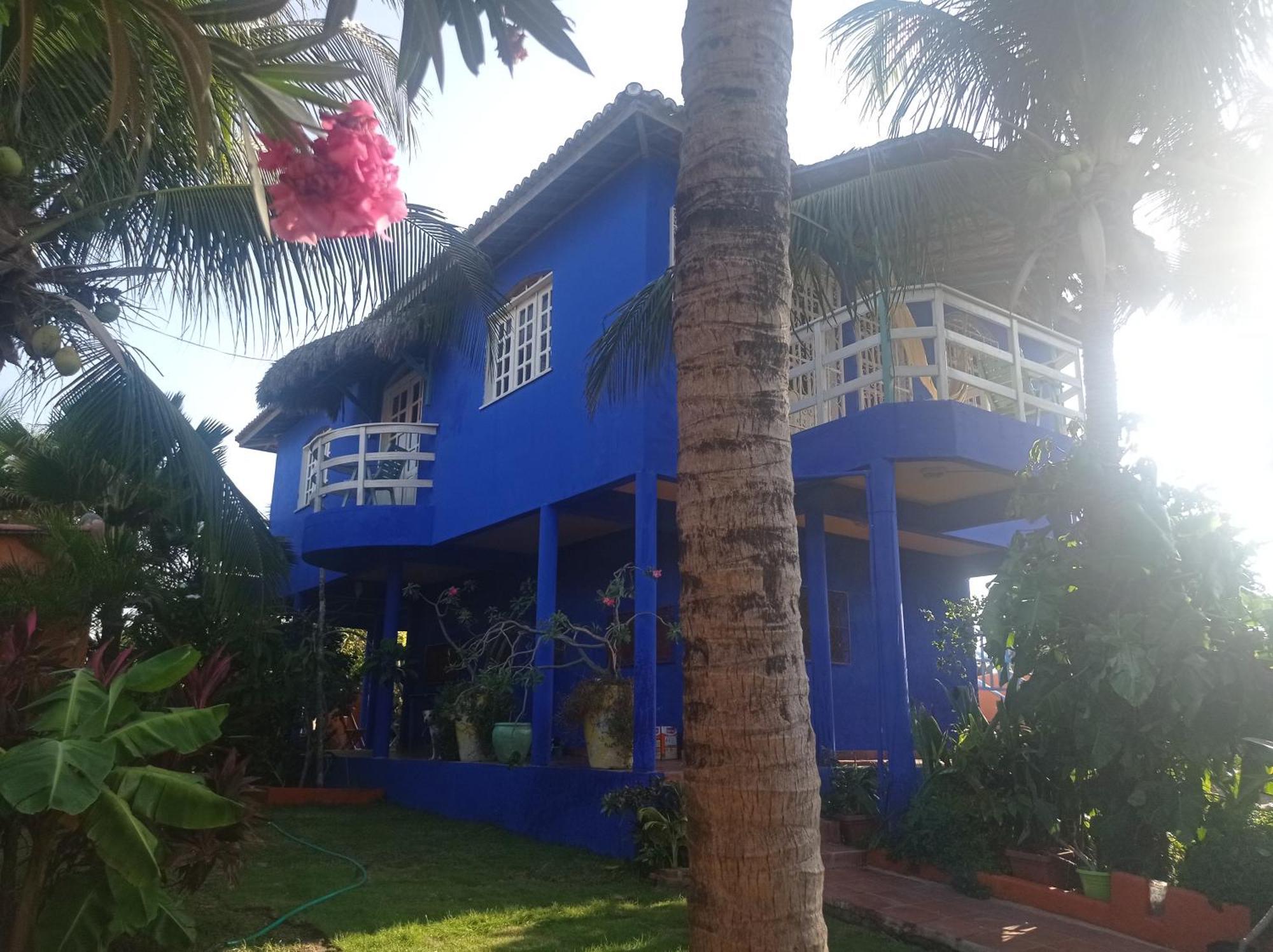 卡诺格布拉达Charming Blue House With Kitchen Parking And Garden别墅 外观 照片
