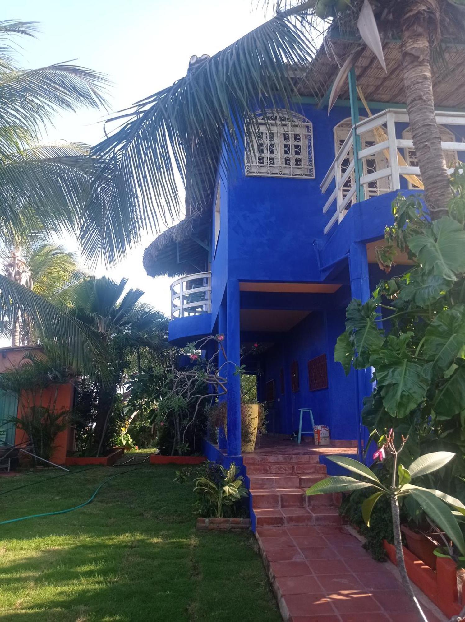 卡诺格布拉达Charming Blue House With Kitchen Parking And Garden别墅 外观 照片